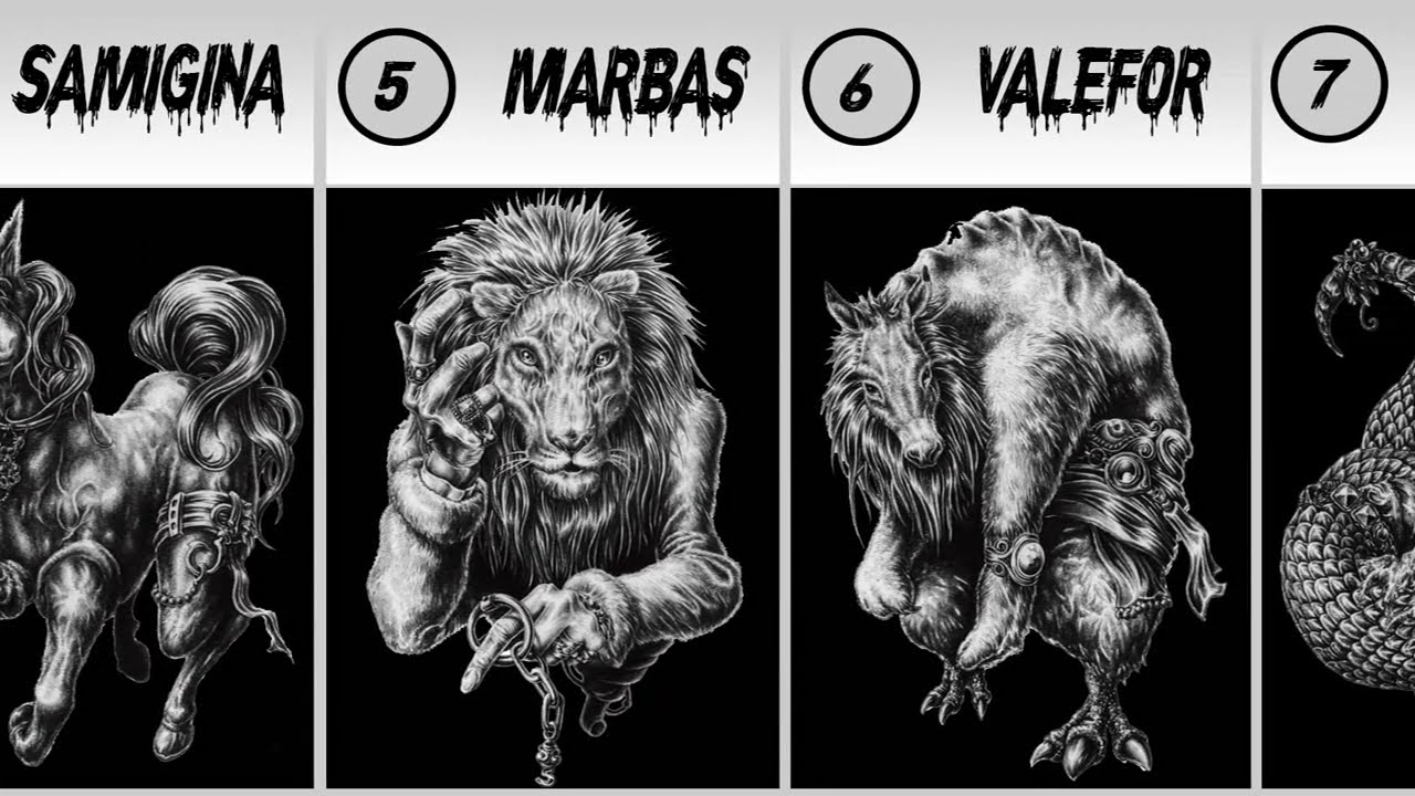 72 DEMONIOS da GOETIA