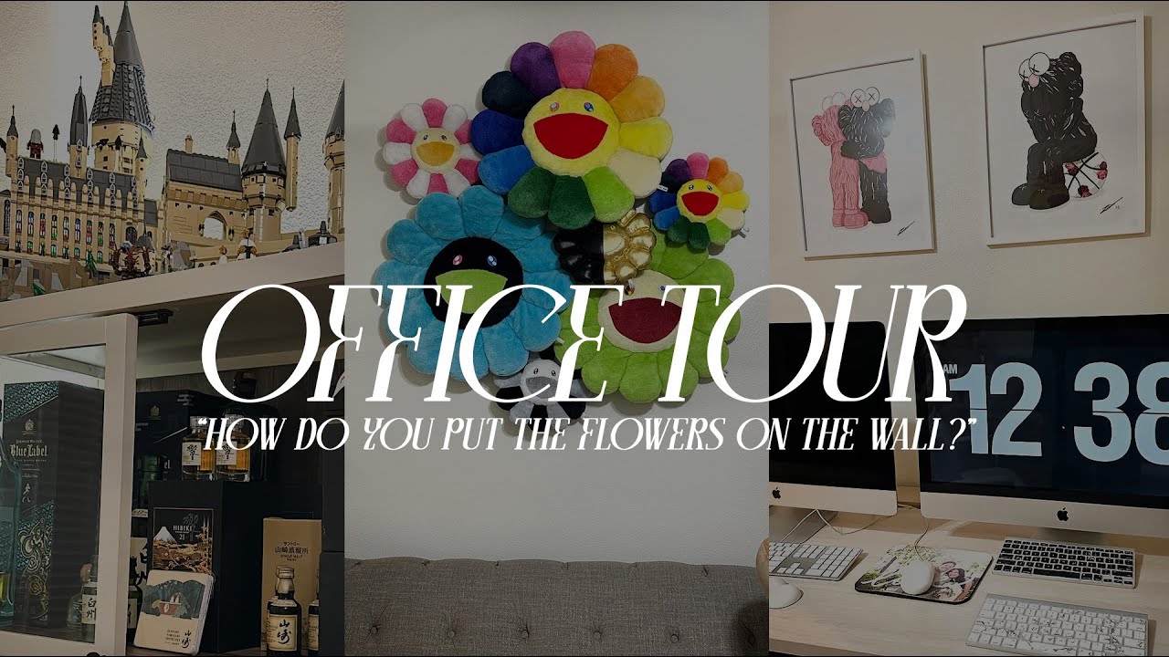 OFFICE TOUR! ANSWERING HOW I PUT MY FLOWERS ON THE WALL  |  RICHEIIE - THE ELLEST COLLECTIVE