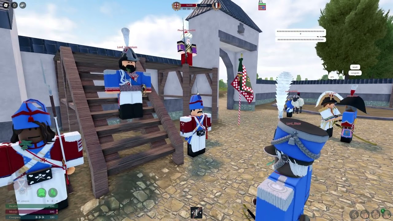 the worst inspection recording you will ever see - Specialist Ceremony (Roblox Napoleonic Wars)