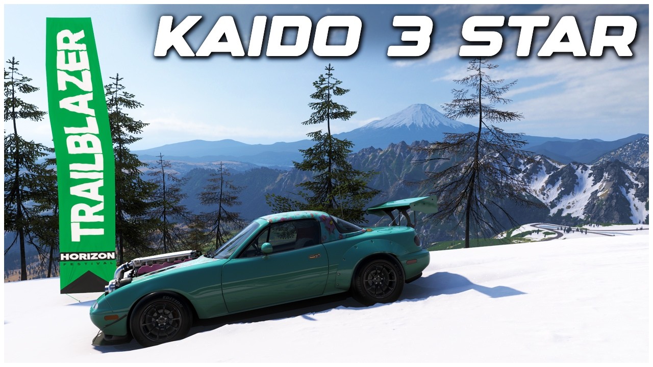 Forza Horizon 6: Как легко получить 3 звезды в Horizon Kaido Trailblazer (советы и хитрости)