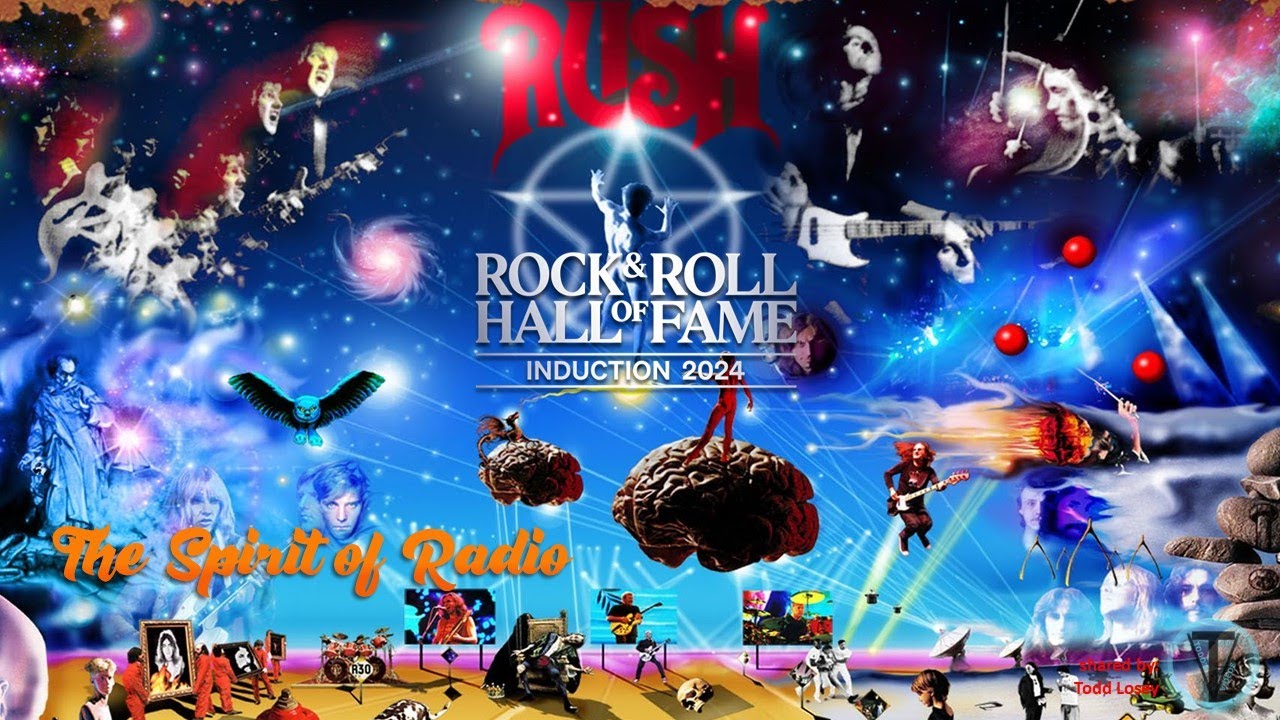 RUSH - "The Spirit Of Radio" - (Rock & Roll Hall Of Fame) - Induction 2013