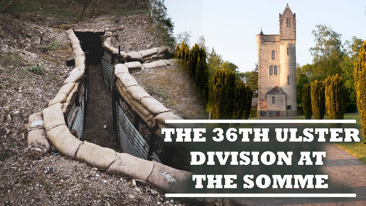The 36th Ulster's Bravery at The Somme, Touring Thiepval Wood WW1 Trenches