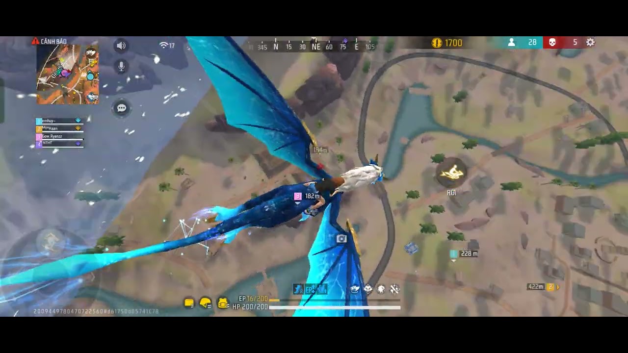 Trận đấu squad 4vs4 | 11 kills 4693 damage