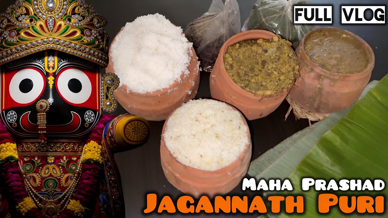 MAHA PRASHAD😋 Ka Swad | Jagannath Puri🚩| Full vlog