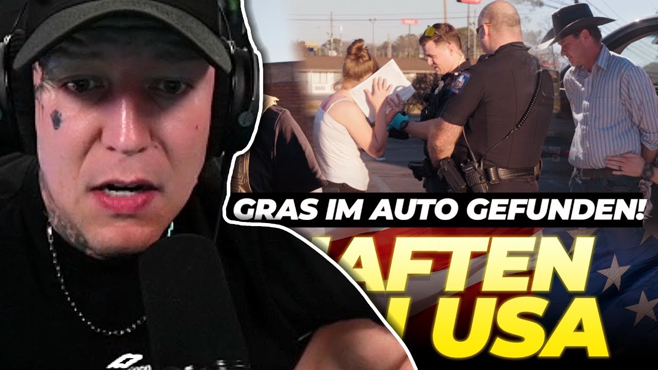 Mit GRAS erwischt! 🚨😱  US COPS Praktikum 🇺🇸 HeyAaron Reaktion | MontanaBlack Reaktion