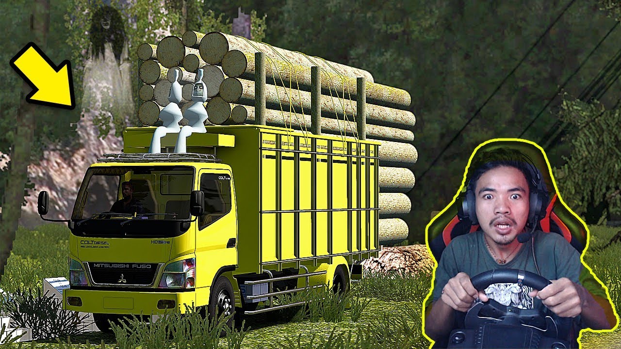 KISAH HOROR SOPIR TRUK MUAT KAYU - ETS2