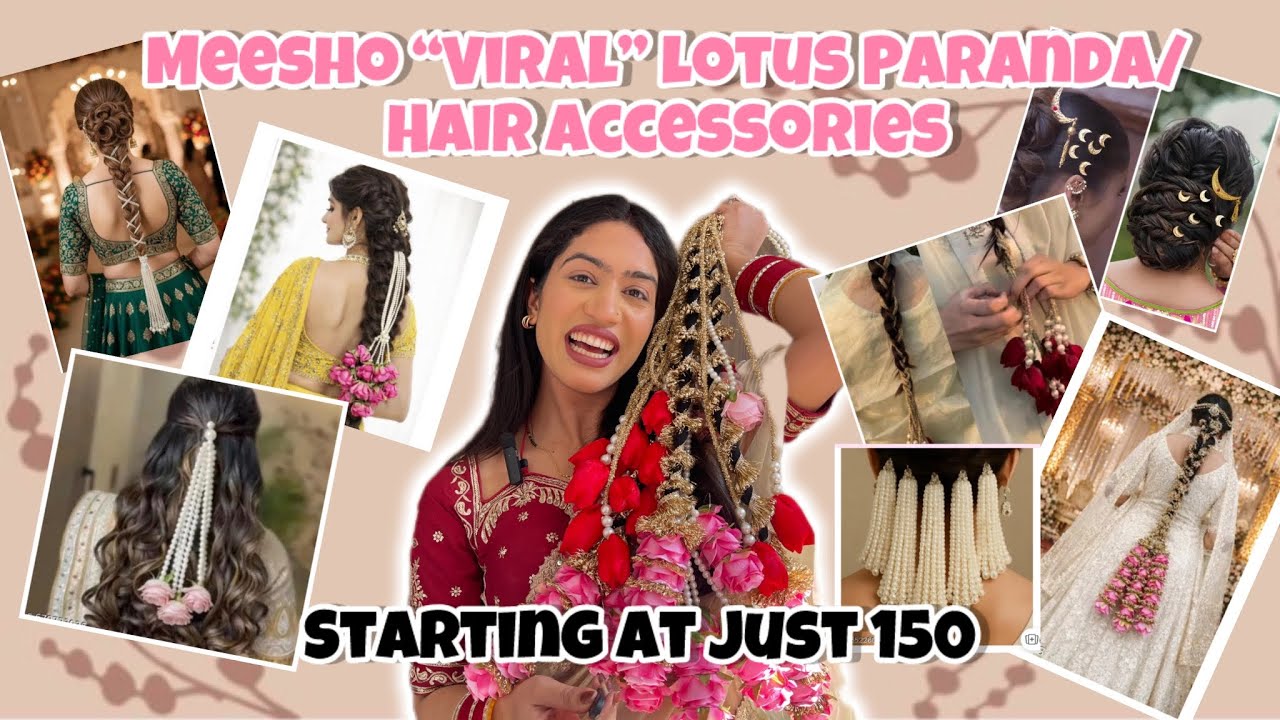 Meesho “Viral” Hair Accessories haul | Under budget #meeshohaul #hairaccessories #meesho 