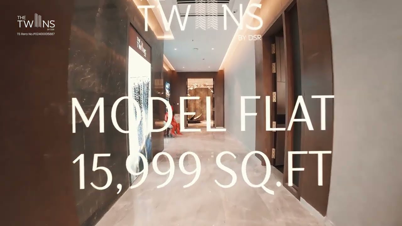 The Twins by DSR - Model Flat (15,999 sq. ft)