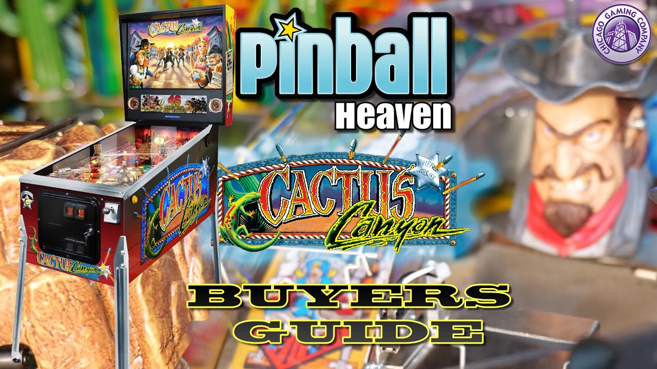 Cactus Canyon Remake Pinball Machine  | Review, Gameplay & Buyers Guide | Chicago Gaming Company