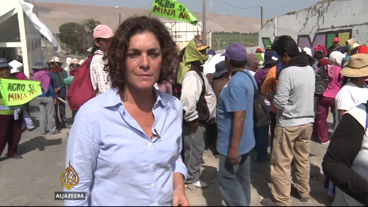 Violent anti-mine protests leaves 12 injured in Peru