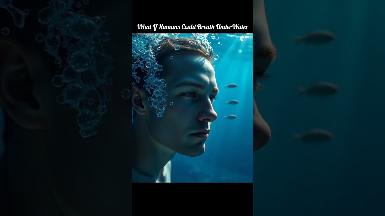 🤯 What if humans Could Breath UnderWater? 