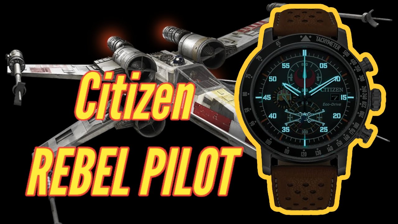 Наручные часы Citizen EcoDrive Rebel Pilot Chronograph — незаменимая вещь в вашей коллекции «Звез...