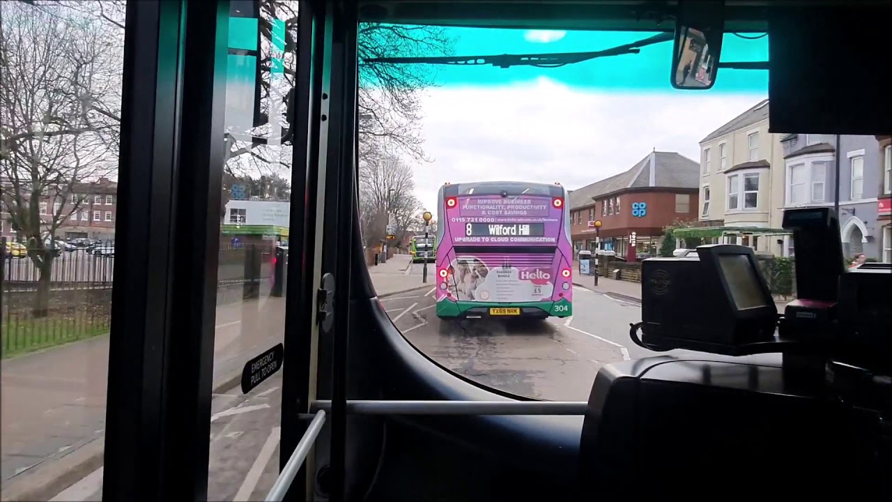 The Cotgrave Full Route Visual- Nottingham to Cotgrave