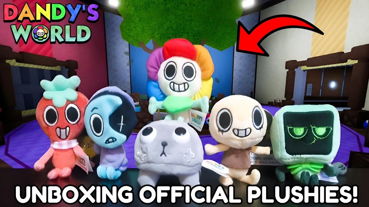 UNBOXING MY NEW OFFICIAL DANDYS WORLD PLUSHIES! 🌎🧸
