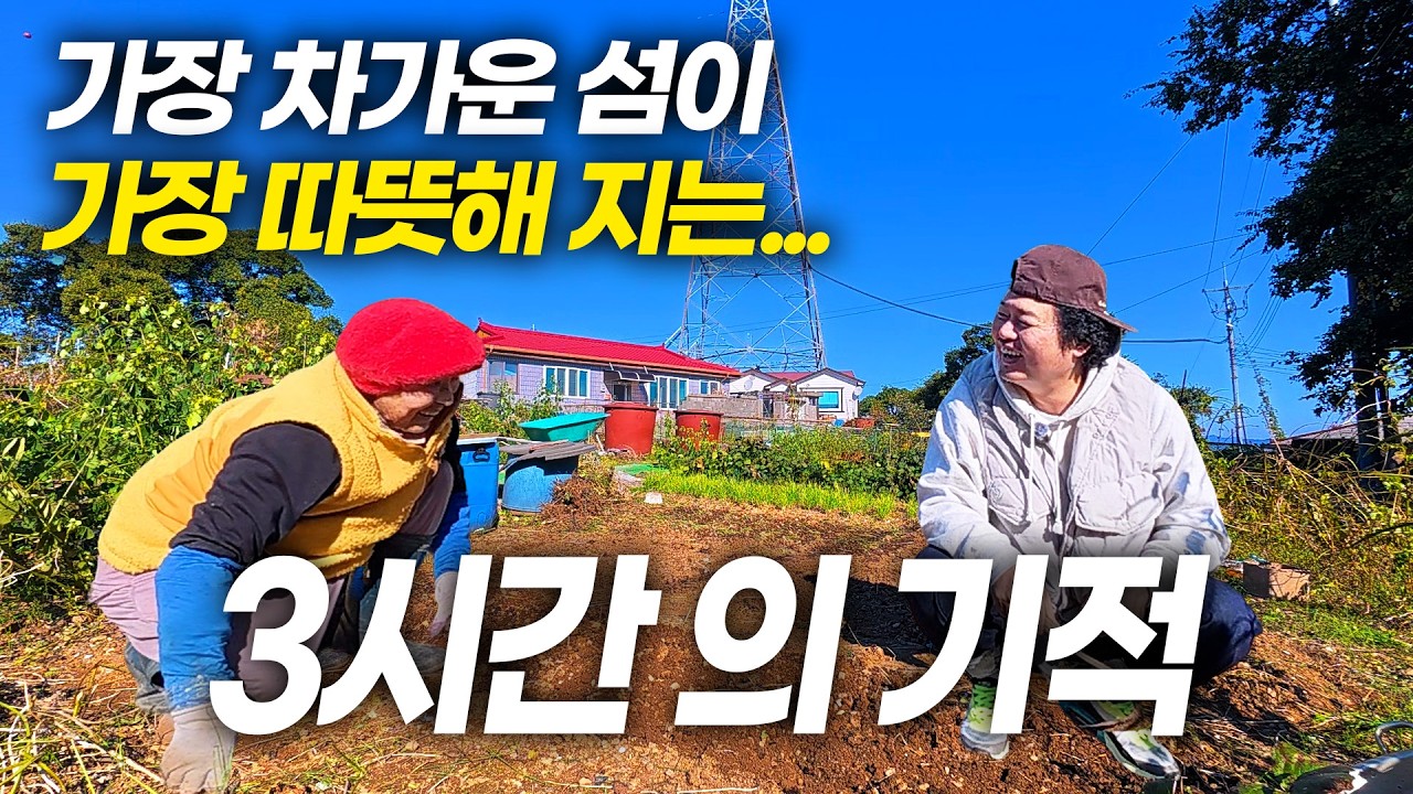 [오지:객69-월도ep01]저 이상한 사람 아니에요! 윤택을 모르는 섬에서 24시간...마지막엔 울 뻔했다