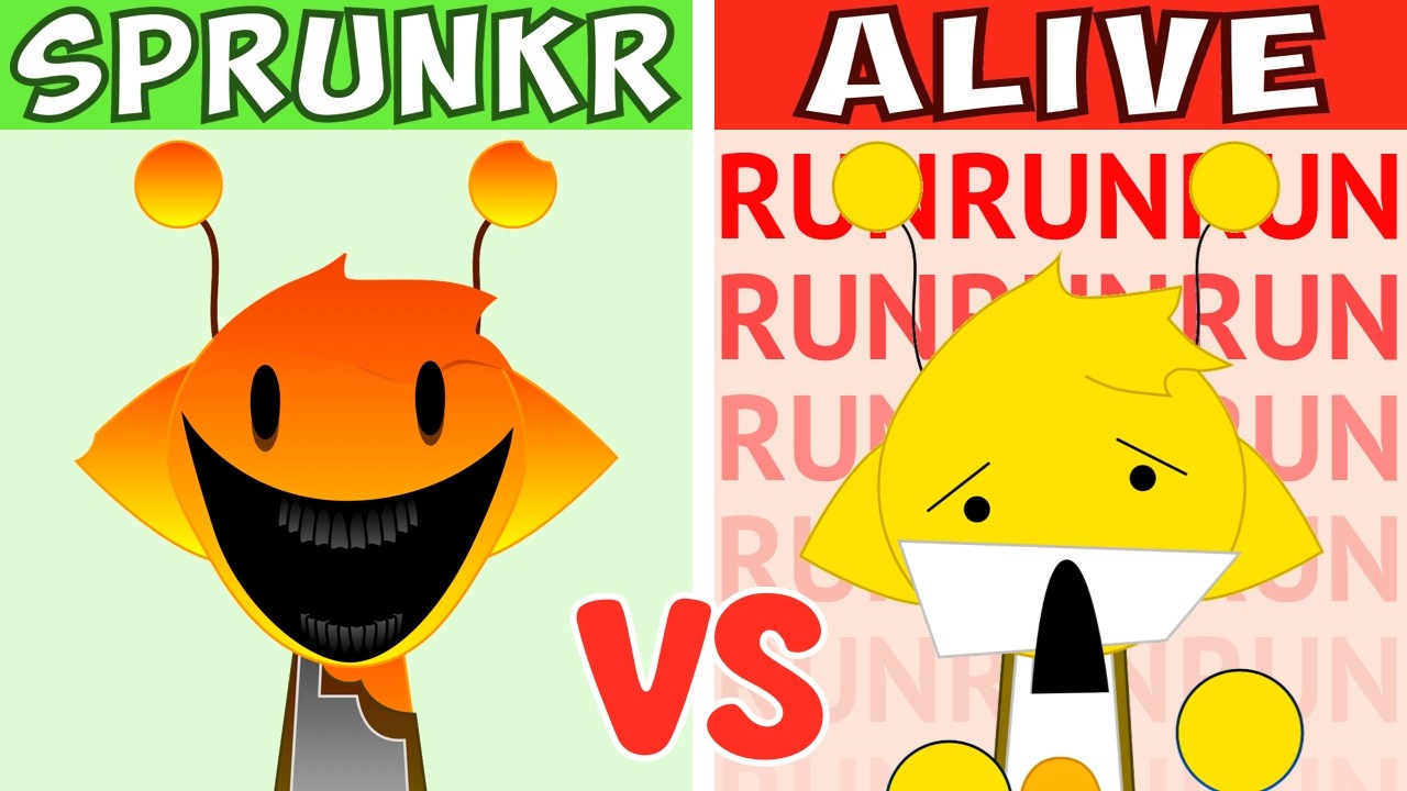 Incredibox Sprunki SPRUNKR Reskin VS Sprunkr BUT Alive