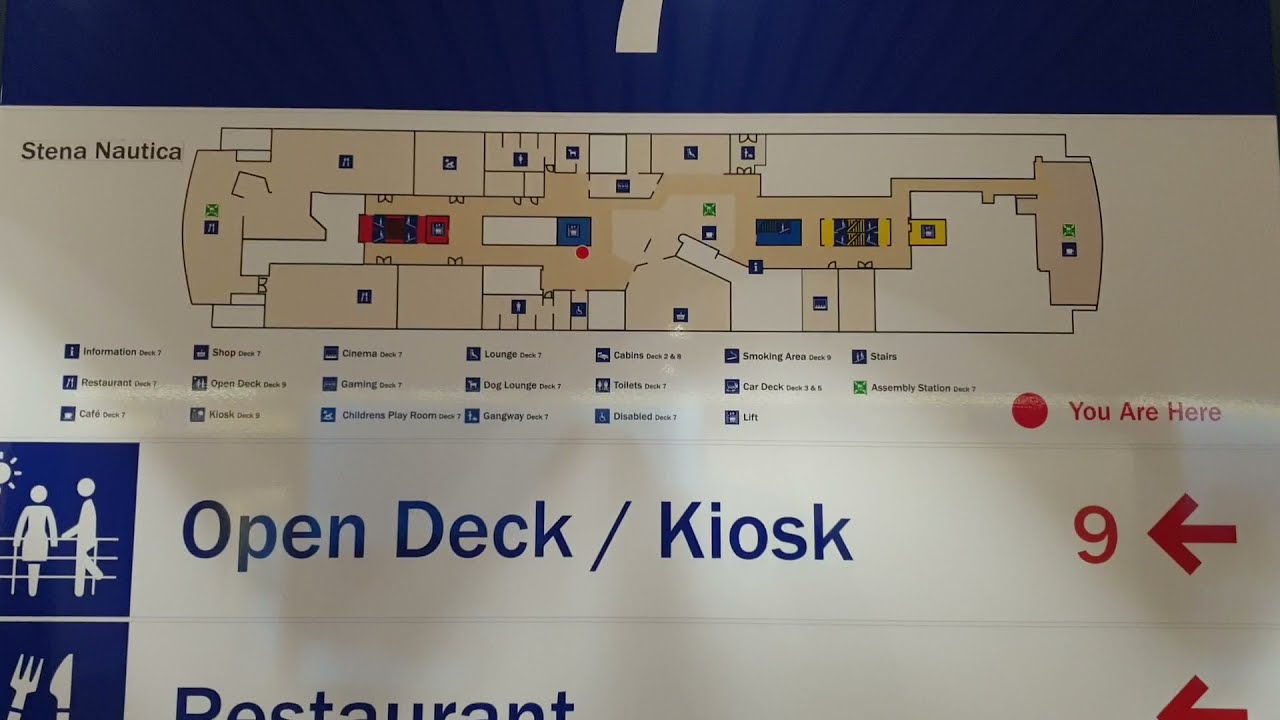 Stena Line ferry Stena Nautica | Tour 1