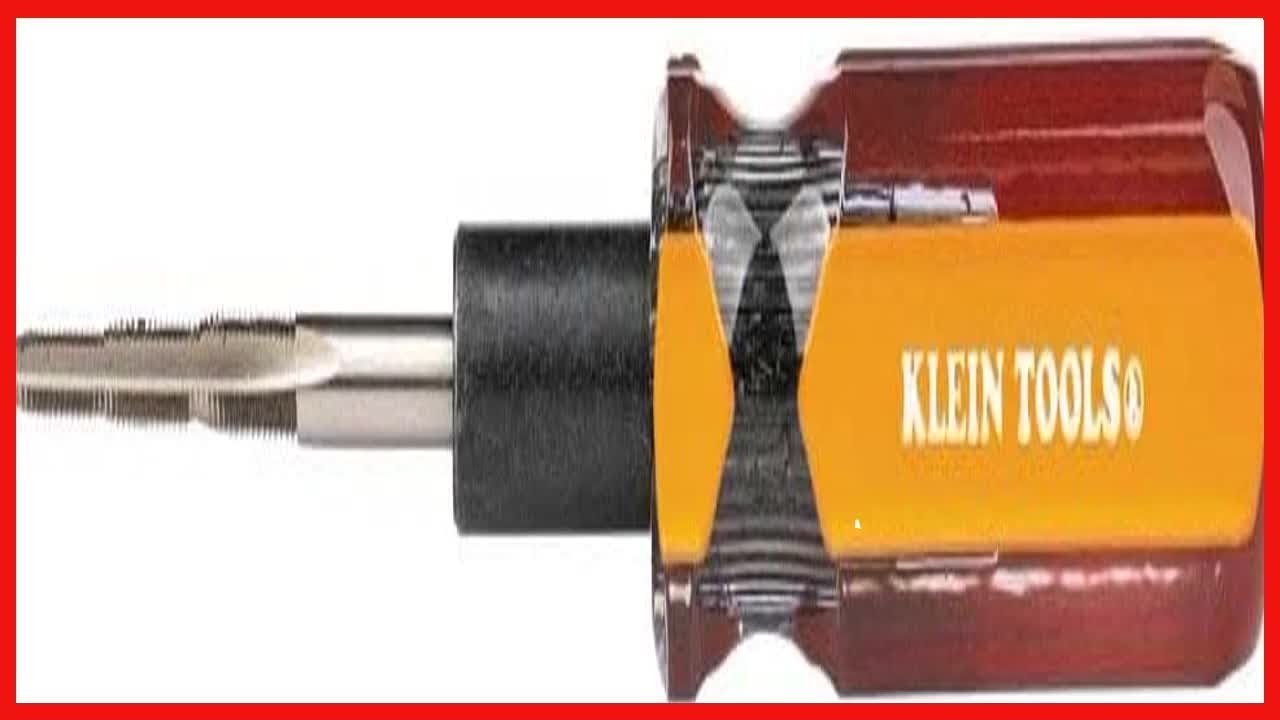 Klein Tools Thread Repair Taps The Essential Fix for Cross Threaded Holes