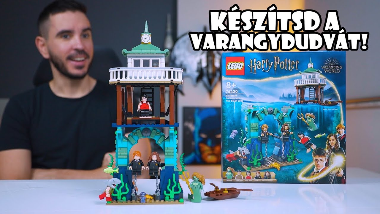 Harry Potter és a tűz serlege  || LEGO 76420 Trimágus Tusa: A Fekete-tó