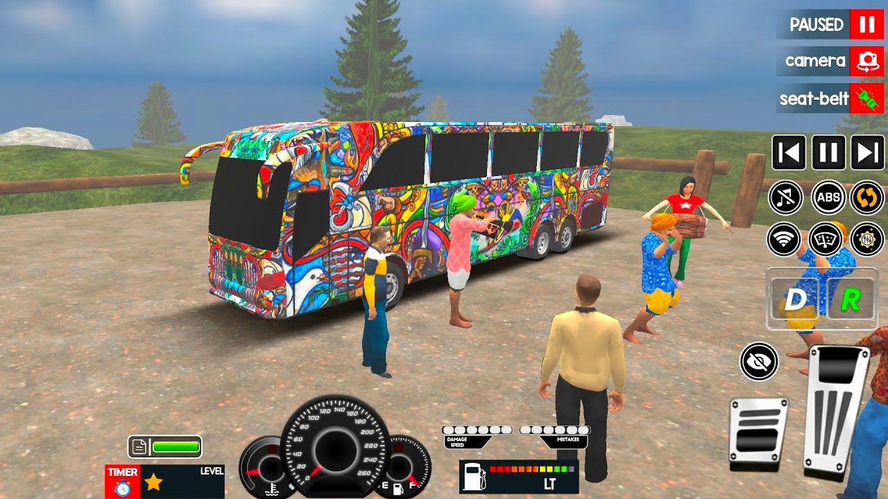 Coach Bus Simulator India Off-road Driving Bus Game | New Update 2026 Full Gaming Video Part #265🔥🥰