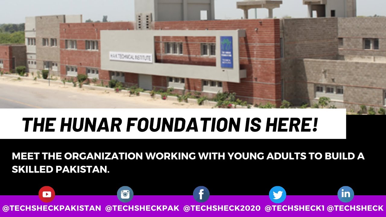 A Tech Sheck Special : The Hunar Foundation