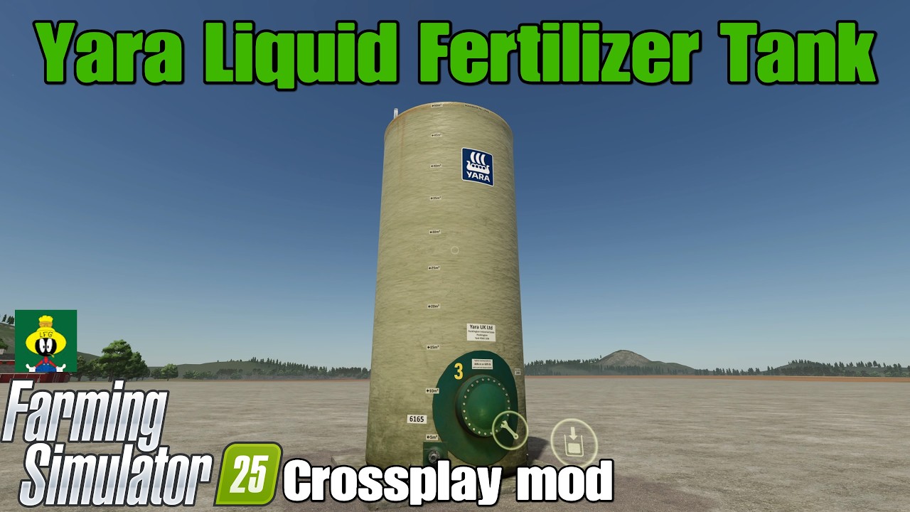Yara Liquid Fertilizer Tank / FS25 crossplay mod