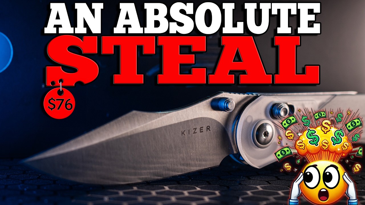 NEW! Kizer Knife Release AND ITS IMPRESSIVE!