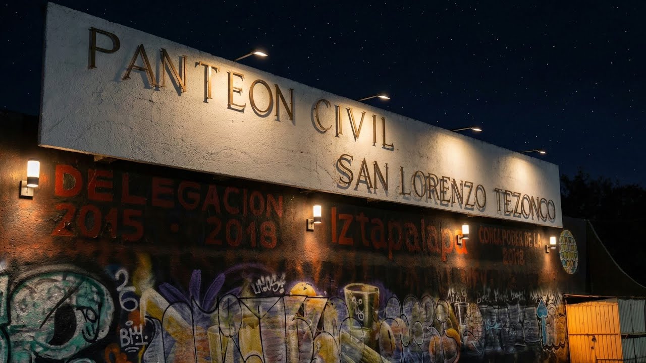 Panteón San Lorenzo Tezonco, Iztapalapa (Relatos Terror) - #ElFantasmaErrante (1448)