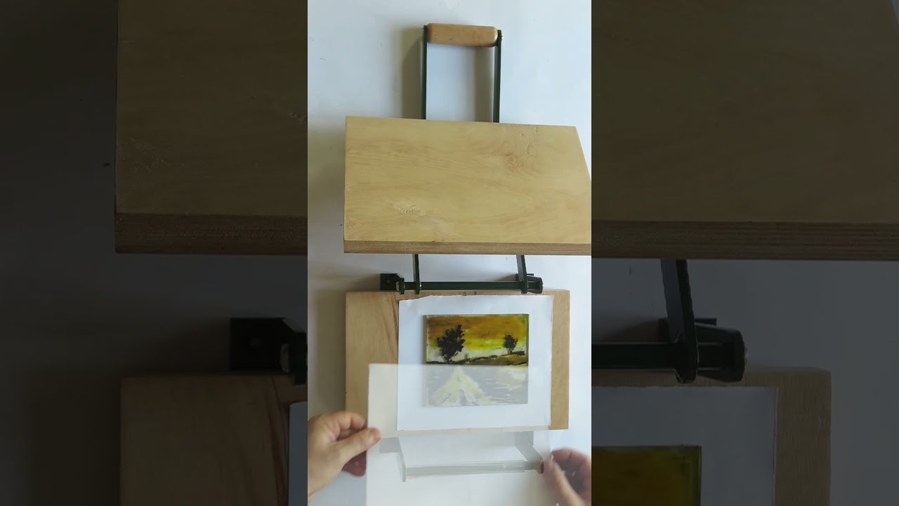 #monotype Monotip Baskı Nasıl Yapılır - Monotip - Monotype Printing - Mono Type Print