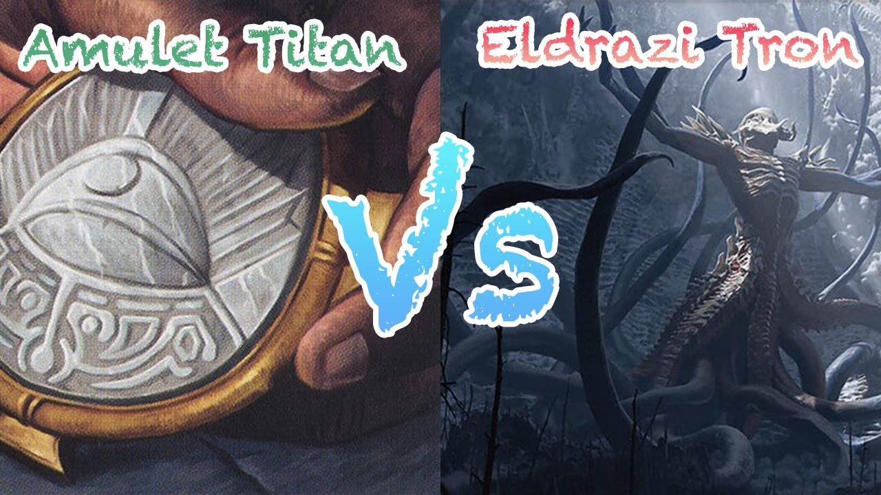 Round 1 | Amulet Titan vs Eldrazi Tron | Live duel tournament 🏆 | Modern | MTGO