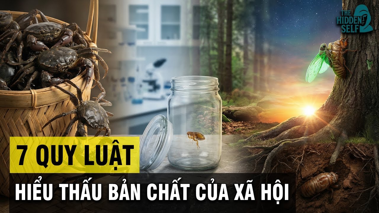 7 QUY LUẬT VỀ NHÂN TÍNH VÀ XÃ HỘI - AI NHÌN THẤU BẢN CHẤT CUỘC CHƠI SẼ CẦM LÁI ĐƯỢC CUỘC ĐỜI MÌNH