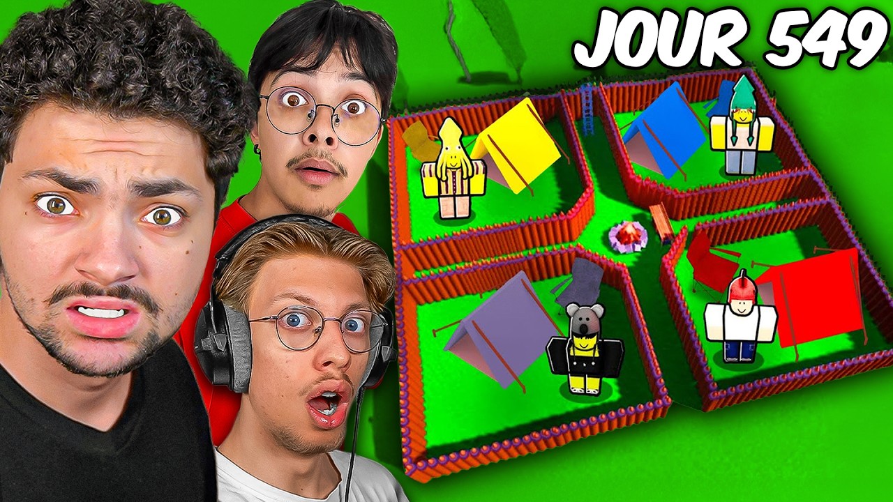 On a Construit une Base SÉCURISÉ pour CHAQUE ENFANT dans 99 Nuits Roblox (Ft StundZow et Litsu)