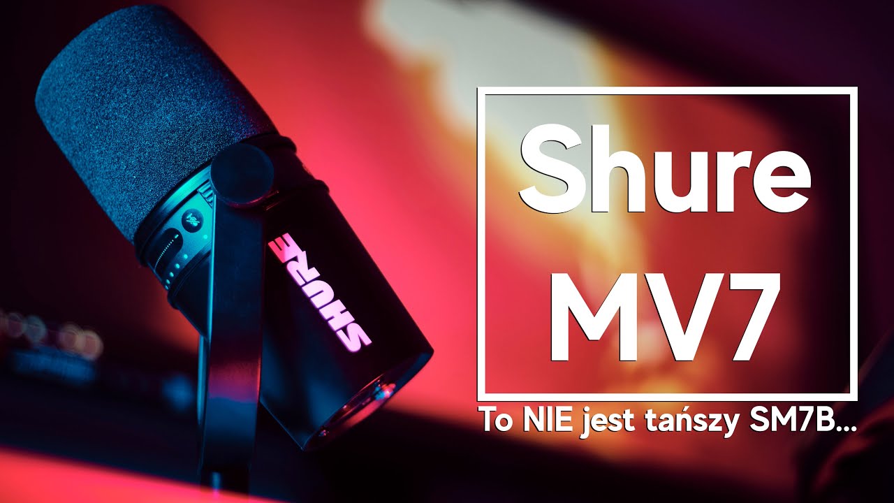SM7B na USB? - Shure MV7