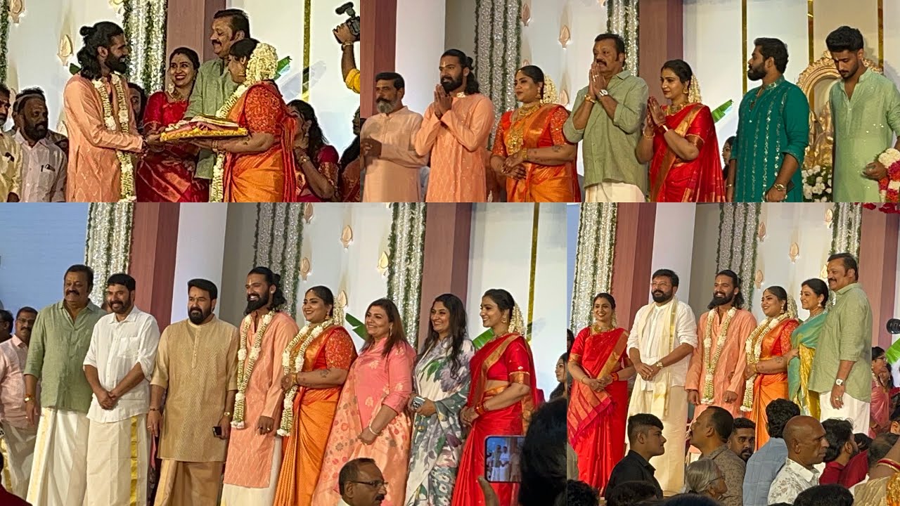 Suresh Gopi Daughter Bhagya Wedding Full Video | Mohanlal | Mammootty | Jayaram | Dileep
