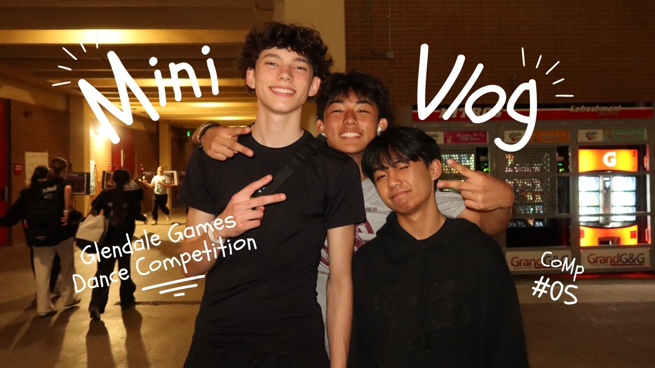 ⋆.˚ ★— glendale games mini vlog