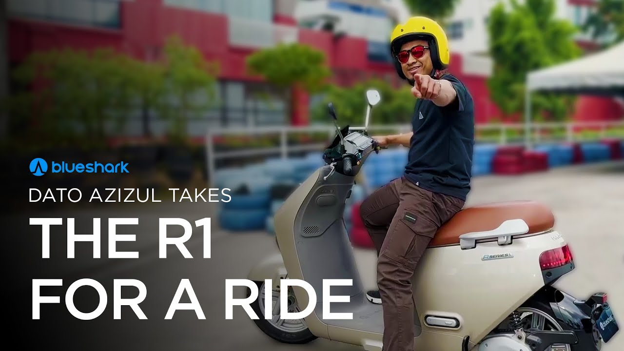 Malaysian Olympic Medalist Dato Azizul Takes The Blueshark R1 to The Track!