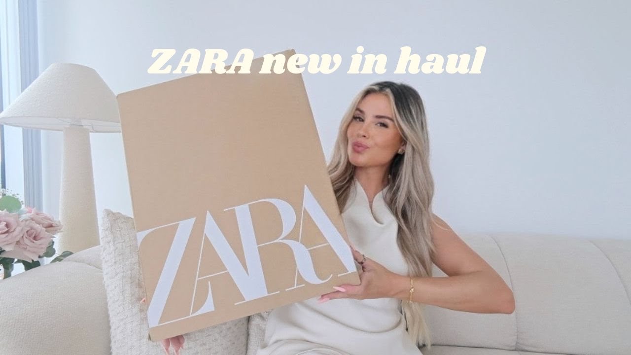 zara new in haul !! workwear inspo, autumn vibes & more 🍂