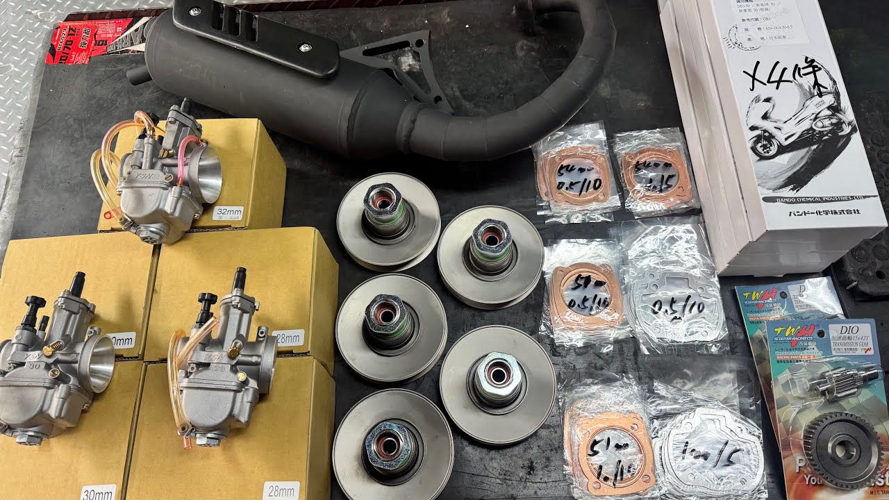 DiO迪奧開工大吉再補一批配件好用一直用後面幾台水冷繼續夢幻飛梭干就完了 2026年2月26日