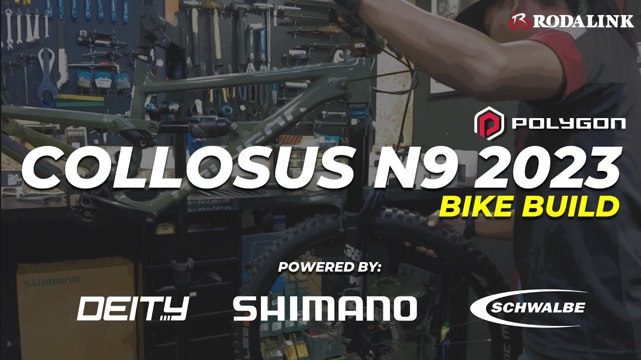 Polygon Collosus N9 2023 Bike Build (Deity Components / Shimano / Schwalbe)
