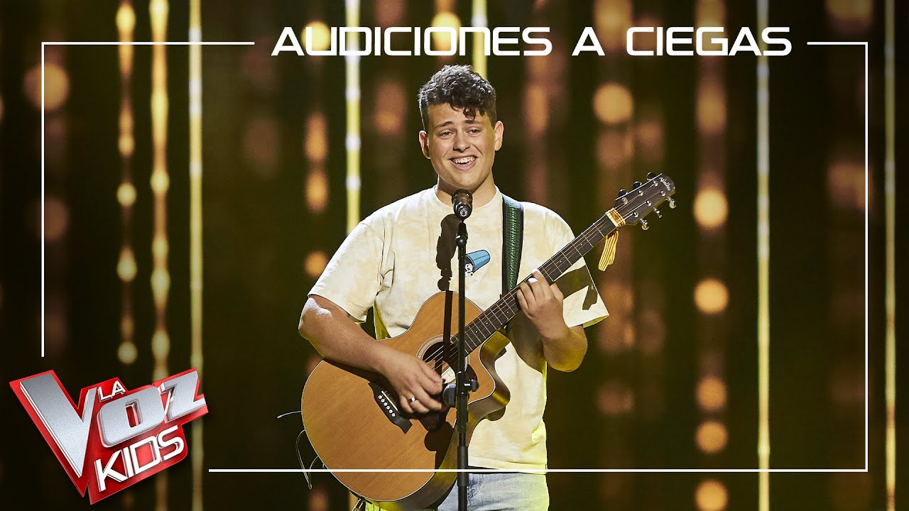 Joel Gómez canta 'Yellow' | Audiciones a ciegas | La Voz Kids Antena 3 2023