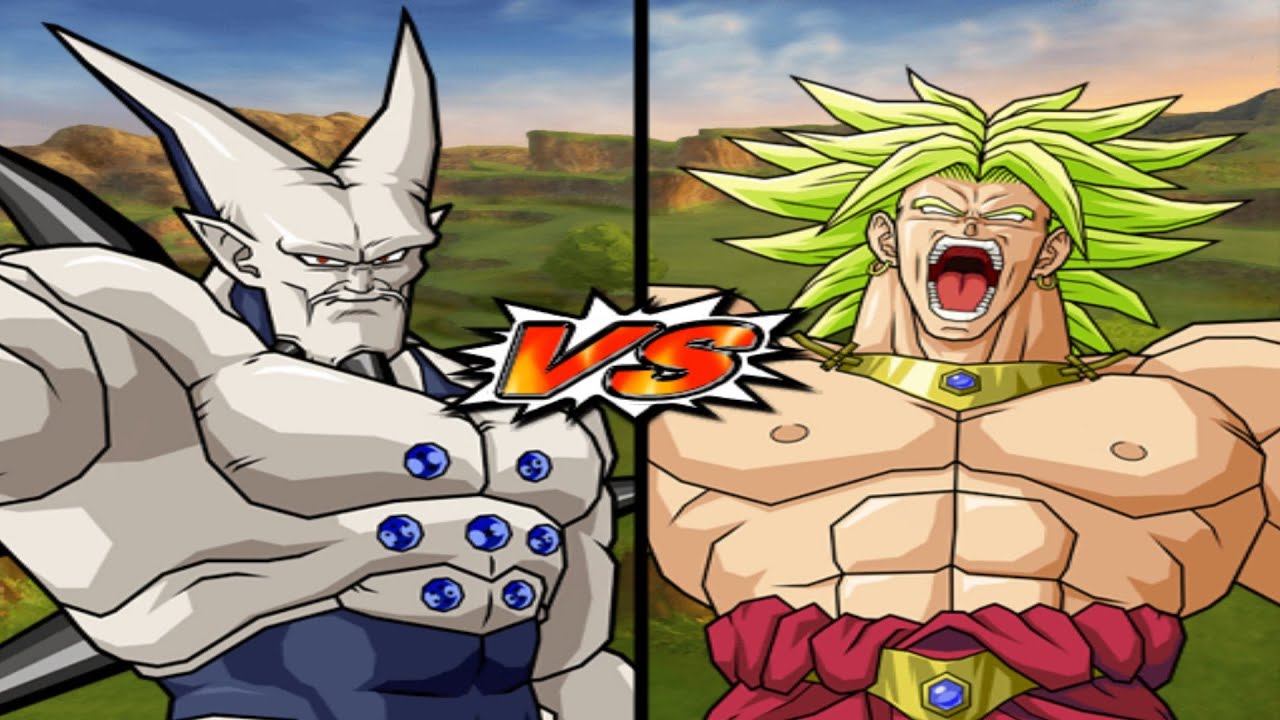 DBZ Budokai Tenkaichi 3 Omega Shenron VS LSSJ Broly