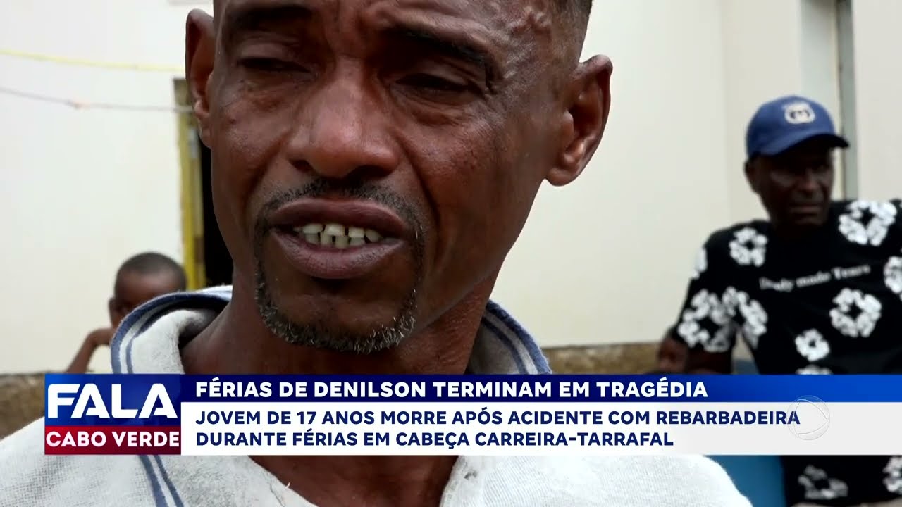 Jovem de 17 anos morre após acidente com rebarbadeira durante férias | Fala CV
