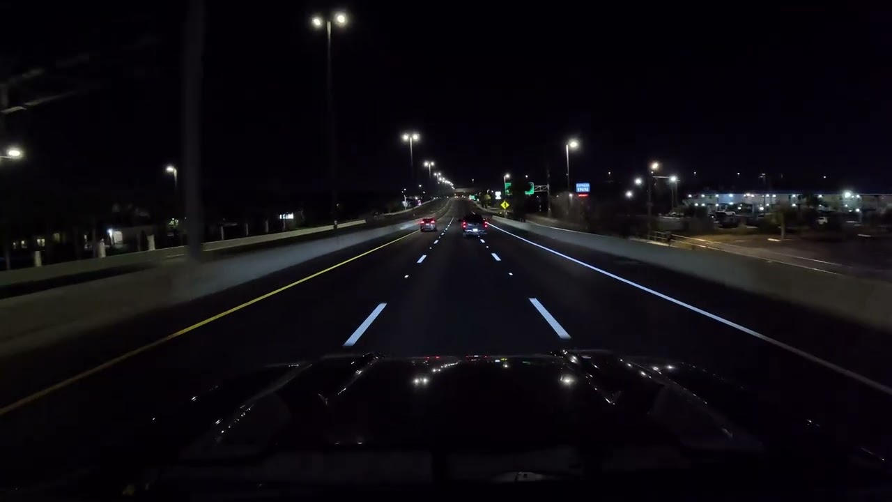 Driving my Chevy Silverado 3500 Duramax Dually w/my PJ Gooseneck Trailer w/GoPro's.  (4K)
