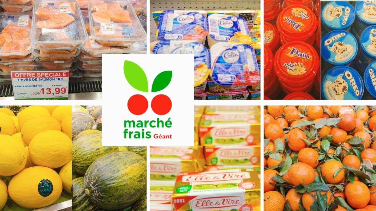 MARCHÉ FRAIS GÉANT 7/01/23 💯ALIMENTAIRE
