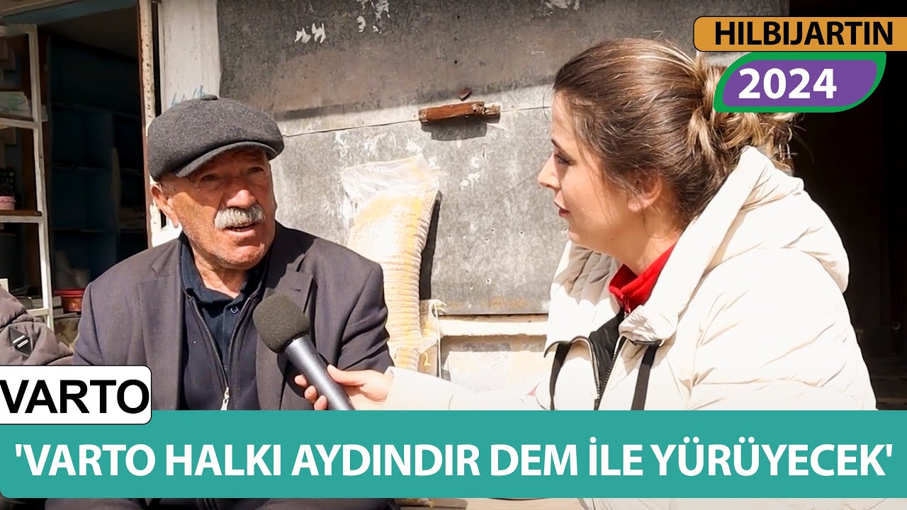 'VARTO HALKI AYDINDIR DEM İLE YÜRÜYECEK'