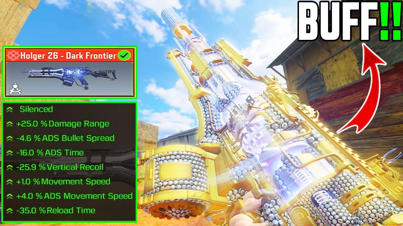 This Holger 26 is Broken!! Buff Holger 26 Gunsmith Are Meta in COD Mobile Season 10.