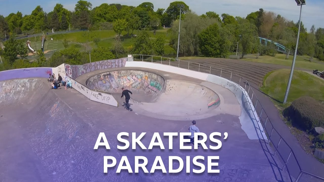 Turning Livingston Into A Skaters' Paradise | Scotland From The Sky | BBC Scotland