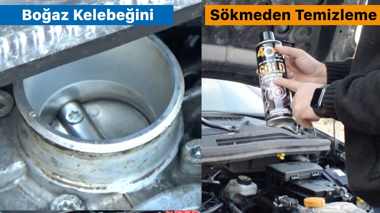 Boğaz kelebeği sökmeden nasıl temizlenir