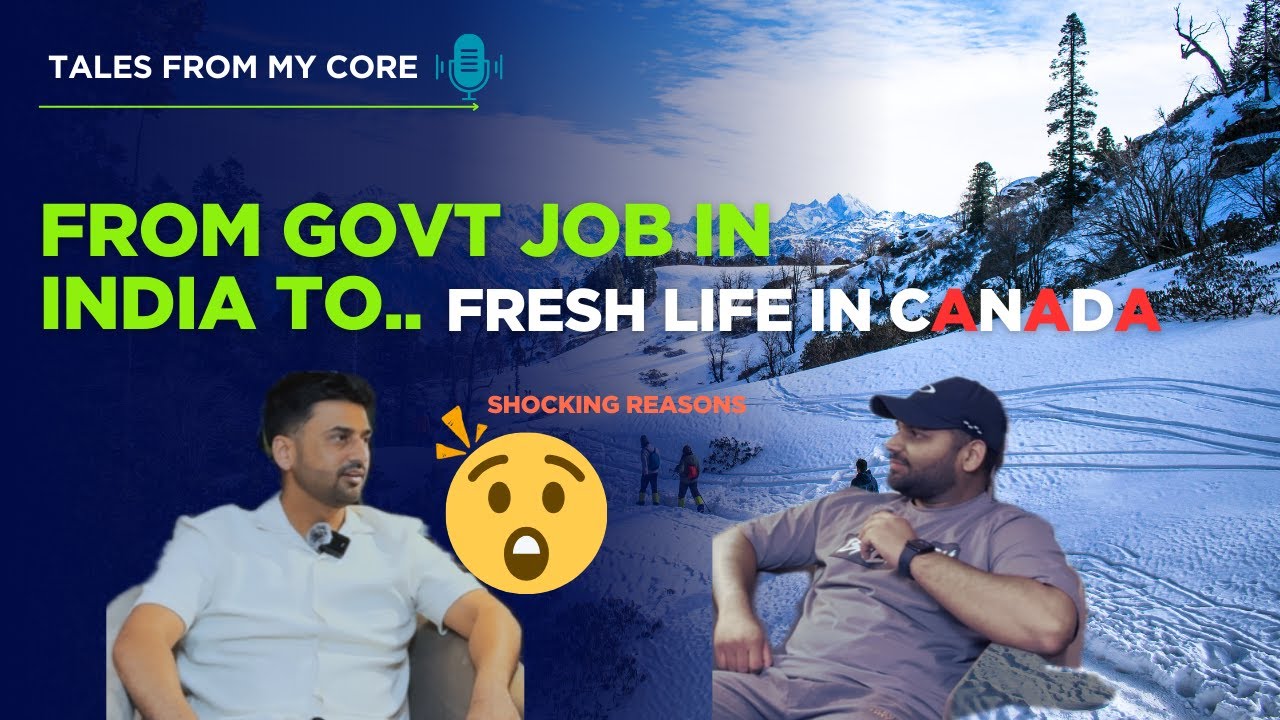 🎙️ From Government Job in India to a New Life in Canada | Career Shift Podcast