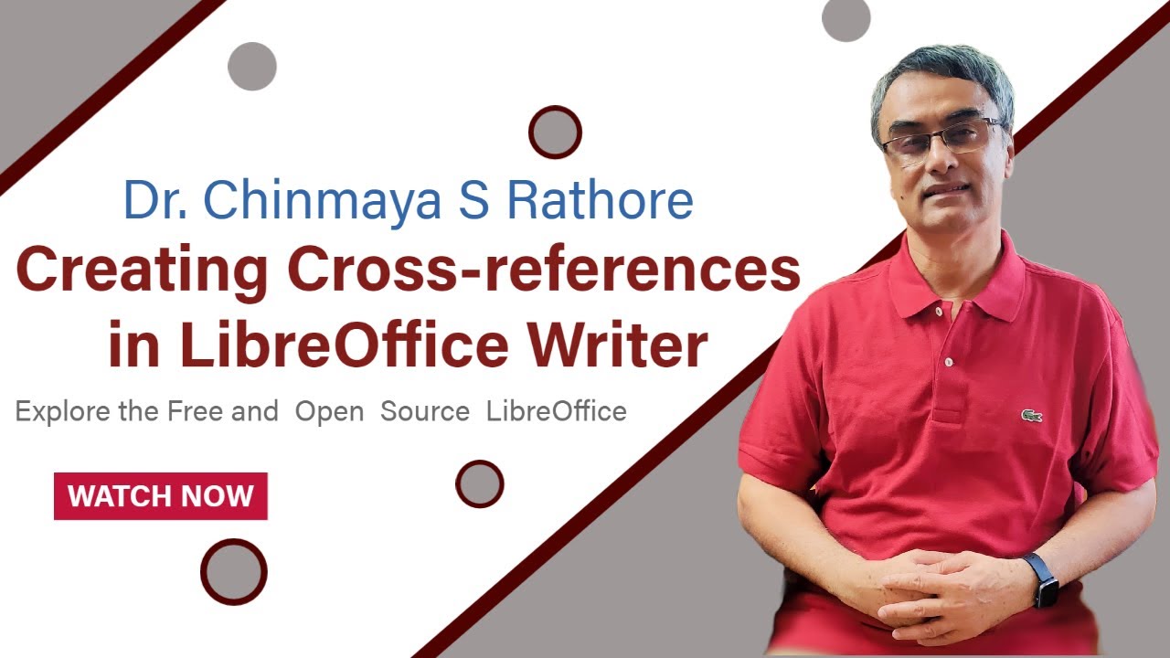 Creating Cross References in LibreOffice Writer 7.5